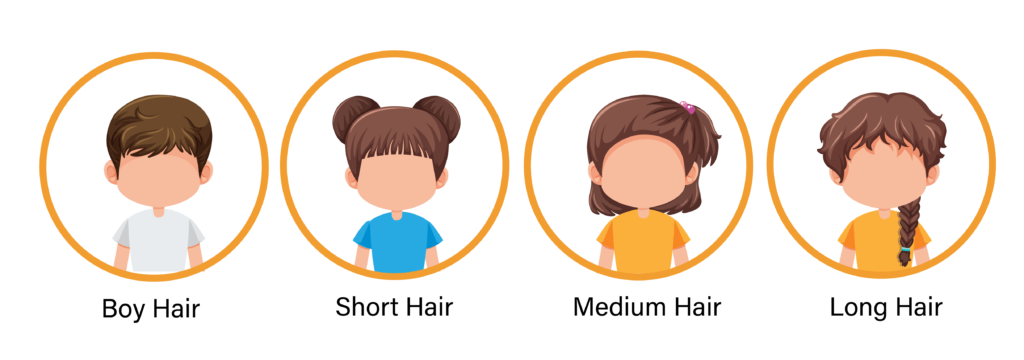 Hair types